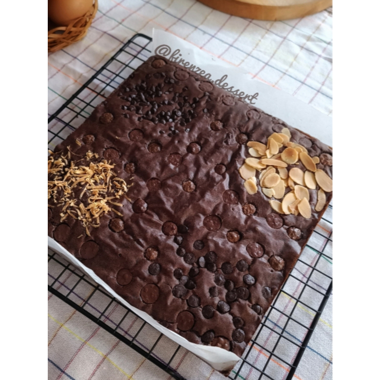 

Brownies Topping Size 20x20