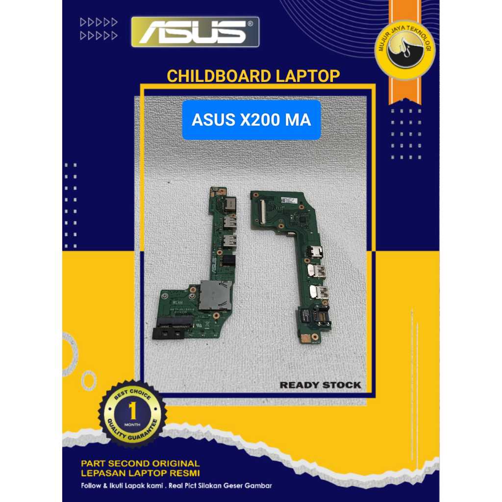 Childboard IO USB HDD CR Audio Board Laptop ASUS X200 X200C X200CA X200M X200MA Second Original