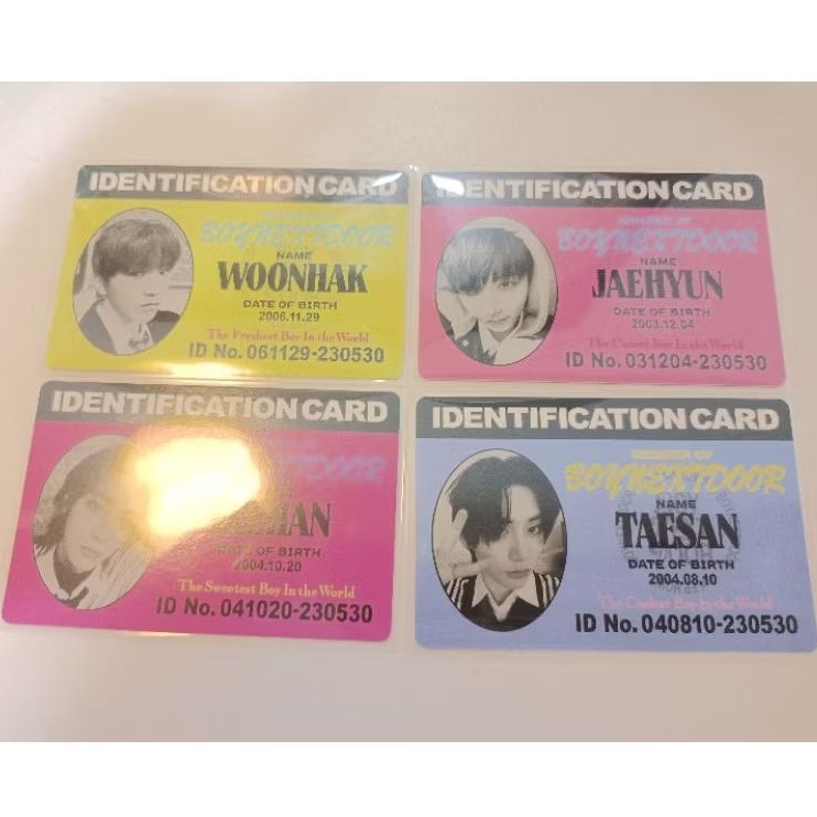 

BOYNEXTDOOR ID CARD WEVERSE HOW