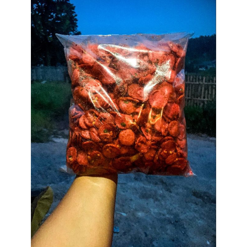 

SOSRENG Sosis goreng viral bumbu melimpah kemasan 1kg