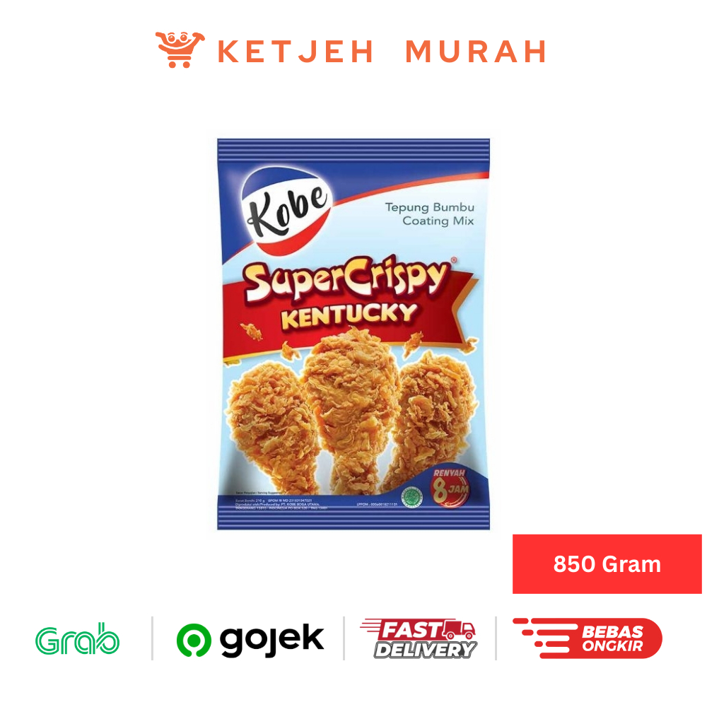

Kobe Tepung Super Crispy Kentucky 850 Gram