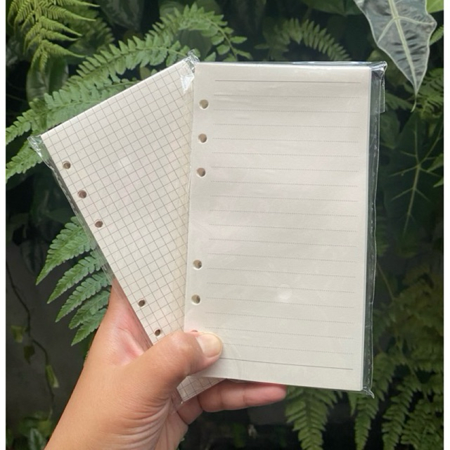 

ISI BINDER A6 / LOSELEAF BINDER A6 kotak dan bergari 80lbar