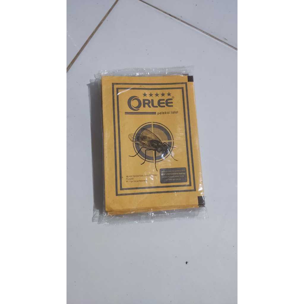 Lem Perangkap Lalat Orlee Isi 10Pcs Alat Perangkap Lalat Ampuh