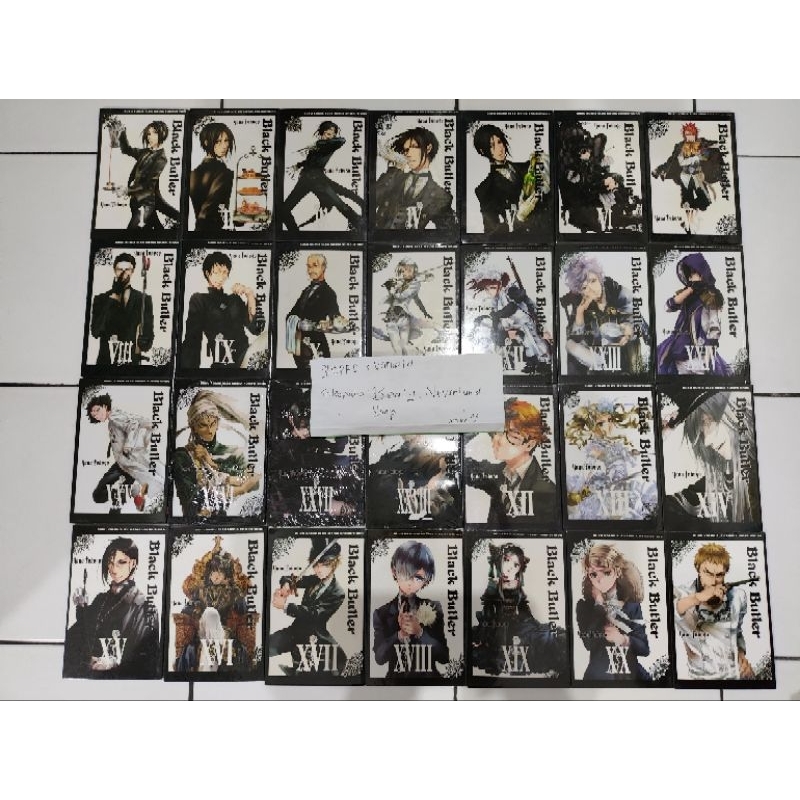 KOMIK BLACK BUTLER 1-28 KOLEKTOR
