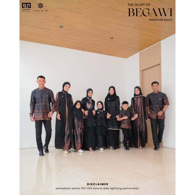 SIGNATUTE BLACK/BEGAWI ROYAL FAMILY BY AHZARAYY X VALDYA/FAMSET PREMIUM/IEDSERIESTERBARU/GAMIS COUPL
