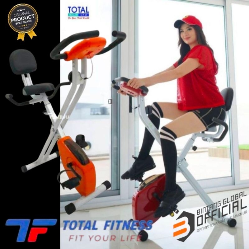Sepeda Statis TL 920 ORIGINAL TOTAL FITNES X-BIKE Sepeda Statis X-BIKE Magnetic