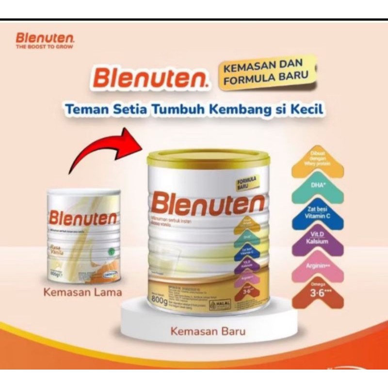 

SUSU BLENUTEN 400 GR RASA VANILA