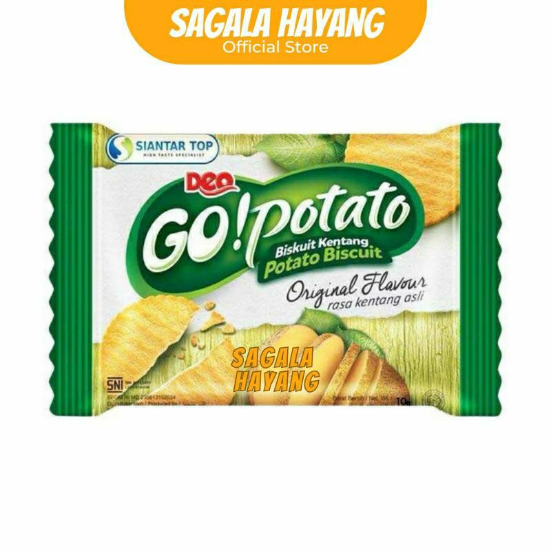 

( SAGALA HAYANG ) Go Potato Biskuit Kentang -10gram