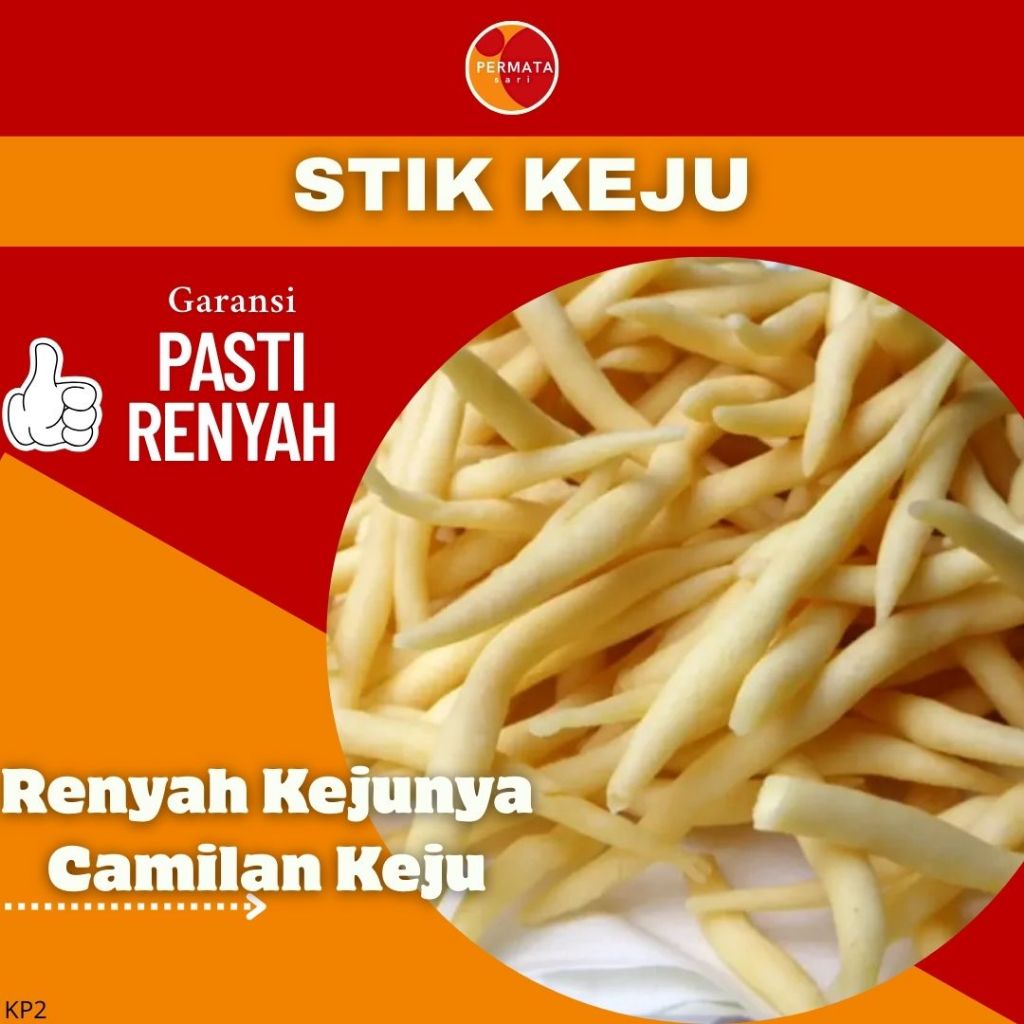 

Stik Keju 100Gram±/Cemilan Stik Keju/Snack Stik Keju