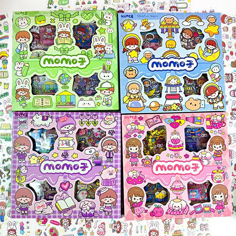 

Stiker Momo Rainbow Mix 4 Warna – Stiker Cantik & Warna-warni!