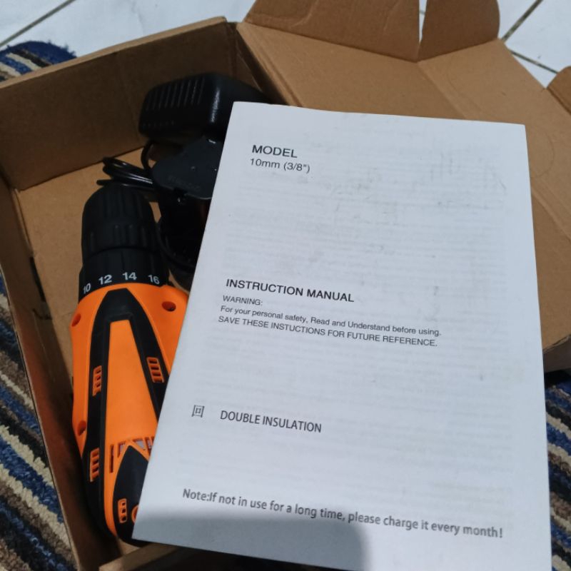 Bor Cordless Battery Lithium Charged