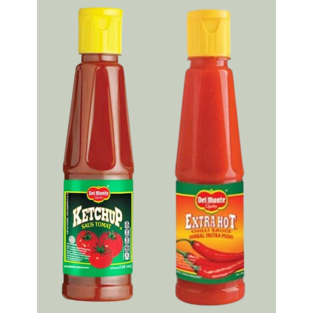 

Del Monte / Delmonte Sauce / Saus Extra Hot / Saus Tomat Kemasan 135 ml