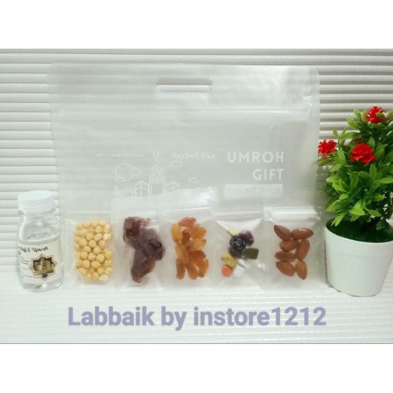 

~Labbaik~ Paket C oleh-oleh haji umroh tas ekslusif matte doff jinjing