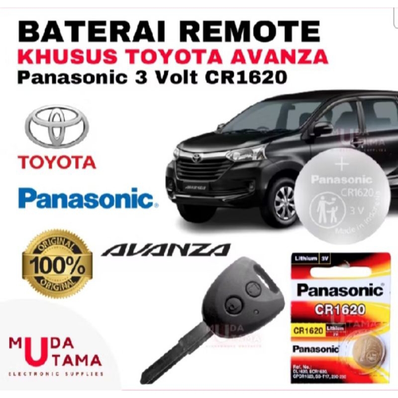 BATERAI REMOT MOBIL KHUSUS TOYOTA AVANZA ORIGINAL