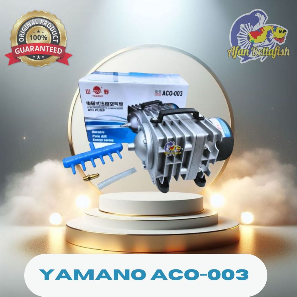Pompa Udara YAMANO ACO 003 6 Lubang Aerator Blower Air Compressor Yamano ACO 003