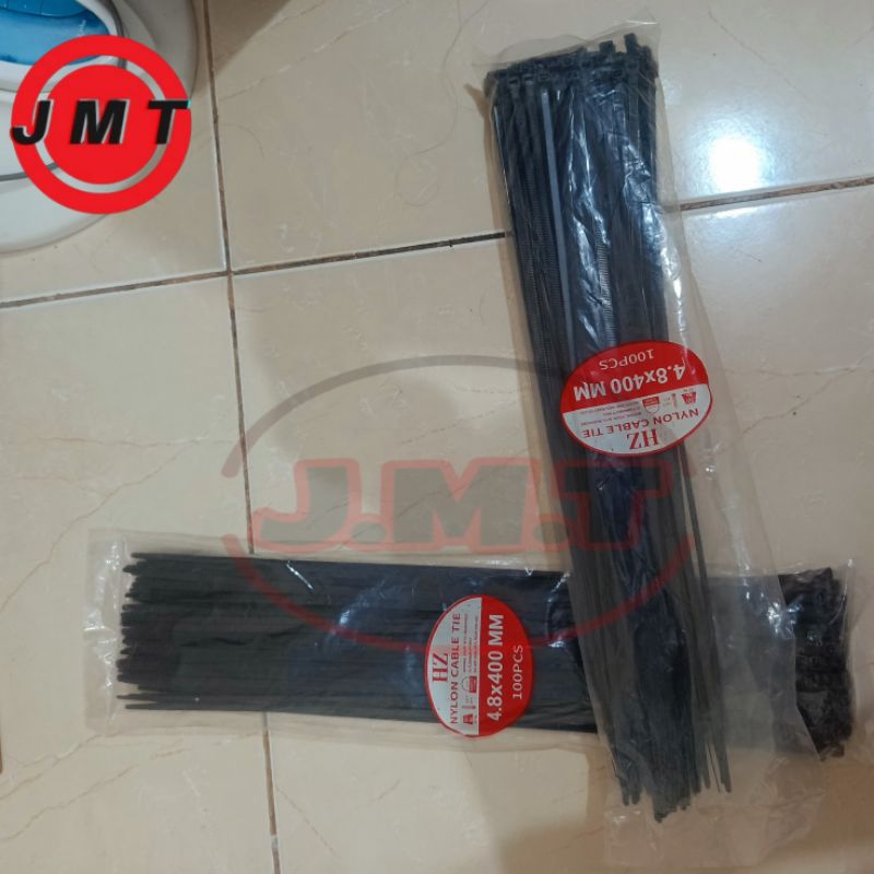 

TALI KABEL CABLE TIES TIS 4.8 4,8 x 400 Black and White