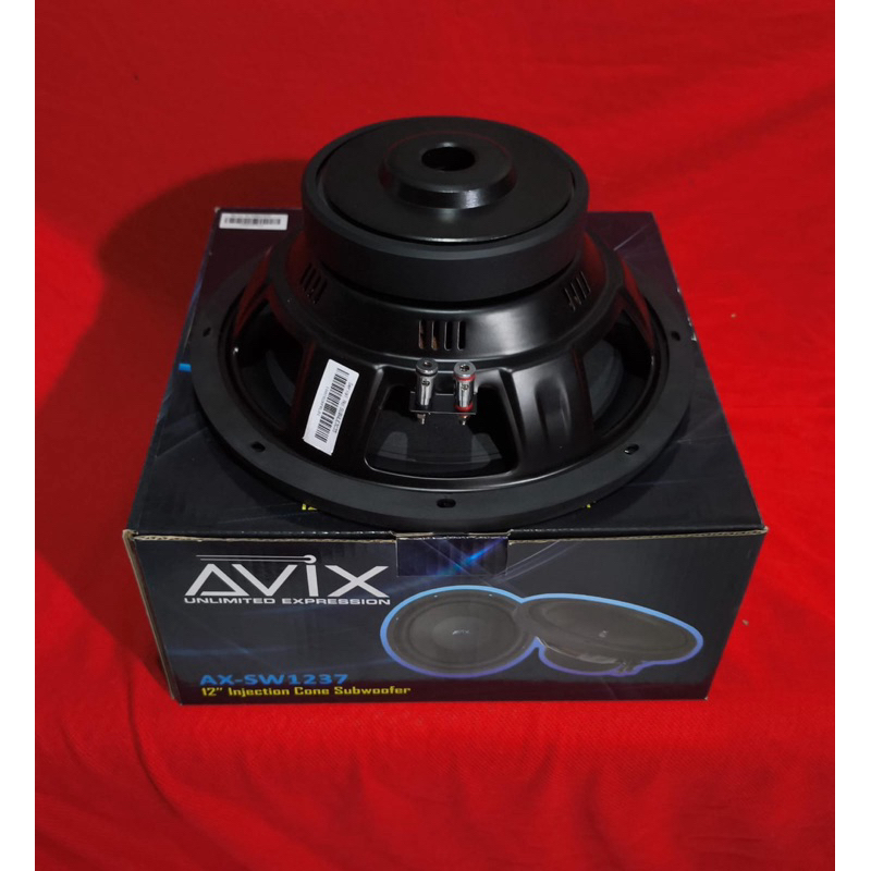 Subwoofer Avix AX-SW1237 - Subwoofer Avix SVC 12 inch Magnet Besar