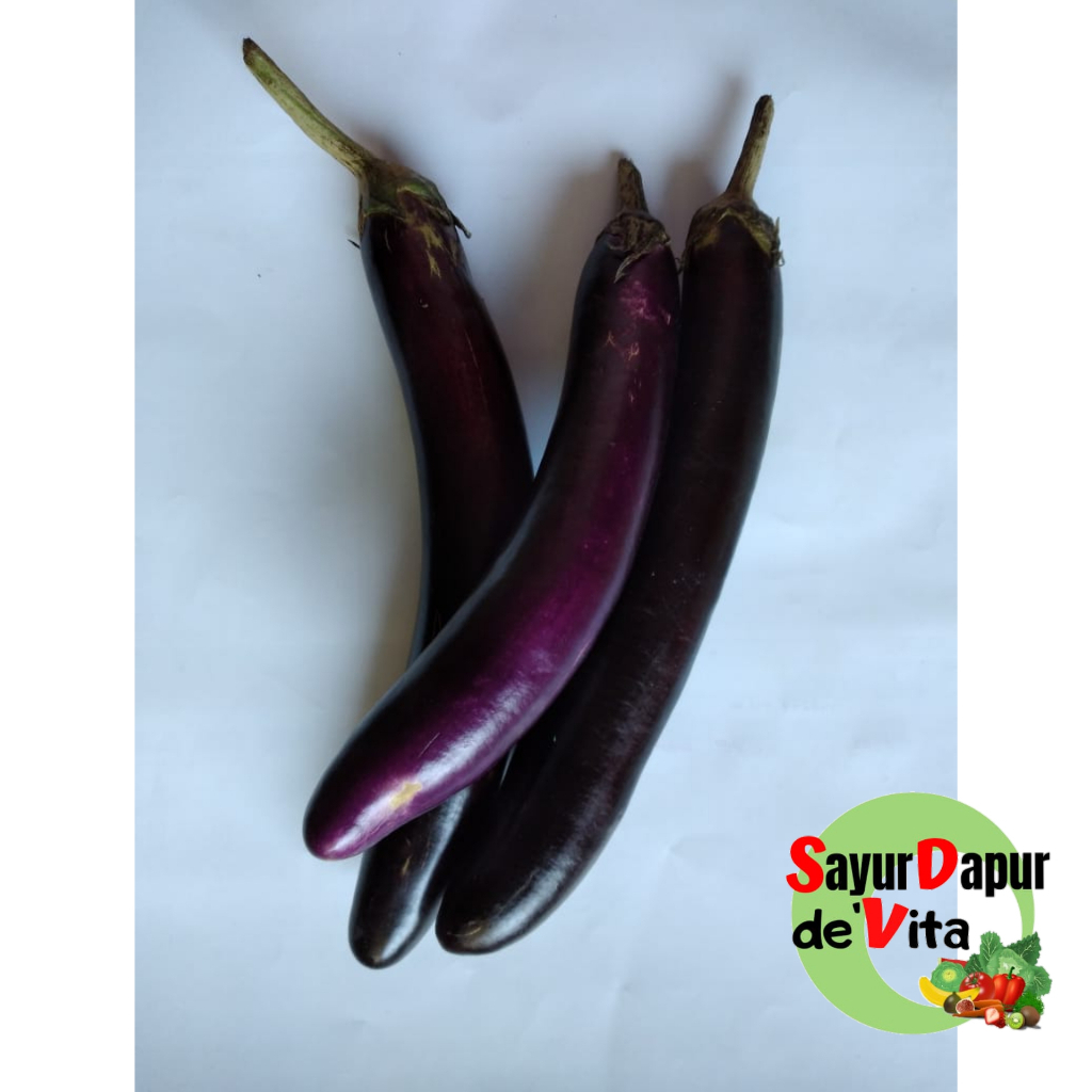 

Terong ungu, hijau segar 250 gram