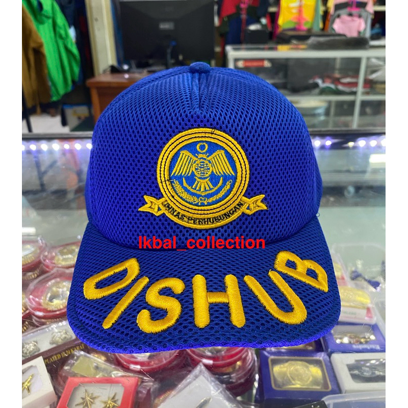 TOPI JARING DISHUB GOLONGAN 3 / TOPI JARING DISHUB LOGO KLEP DISHUB