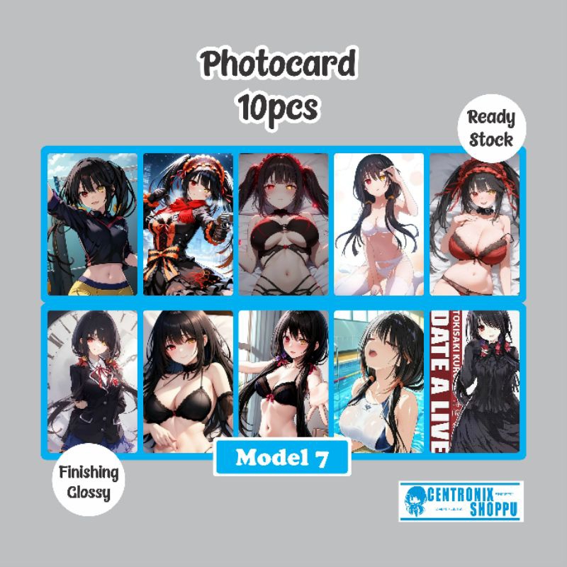 PHOTOCARD Tokisaki Kurumi DATE A LIVE - Photocard / Kurumi DATE A LIVE - PACK 7