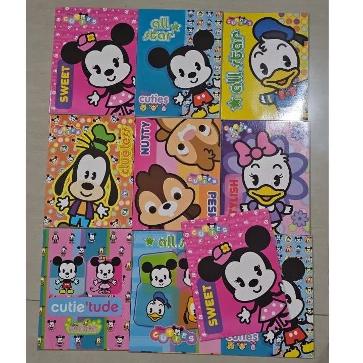 

buku tulis tsumtsum disney stationary sekolah book