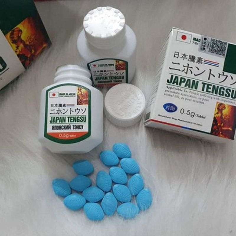 Tengsu japan asli original meningkatkan stamina & daya tahan tubuh