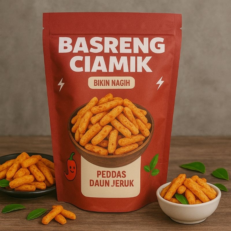 

Basreng Rasa Pedas Daun Jeruk
