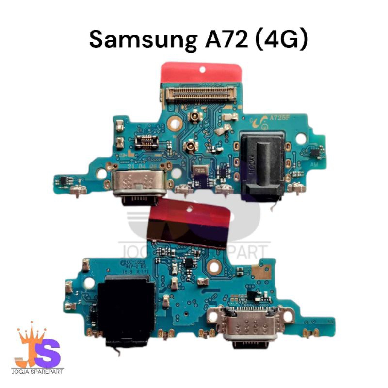 fleksibel Konektor charger, papan cas Samsung A72 4G original dengan ic