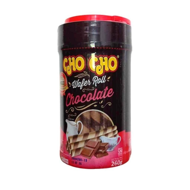 

CHO CHO WAFER ROLL 260GR CHOCOLATE