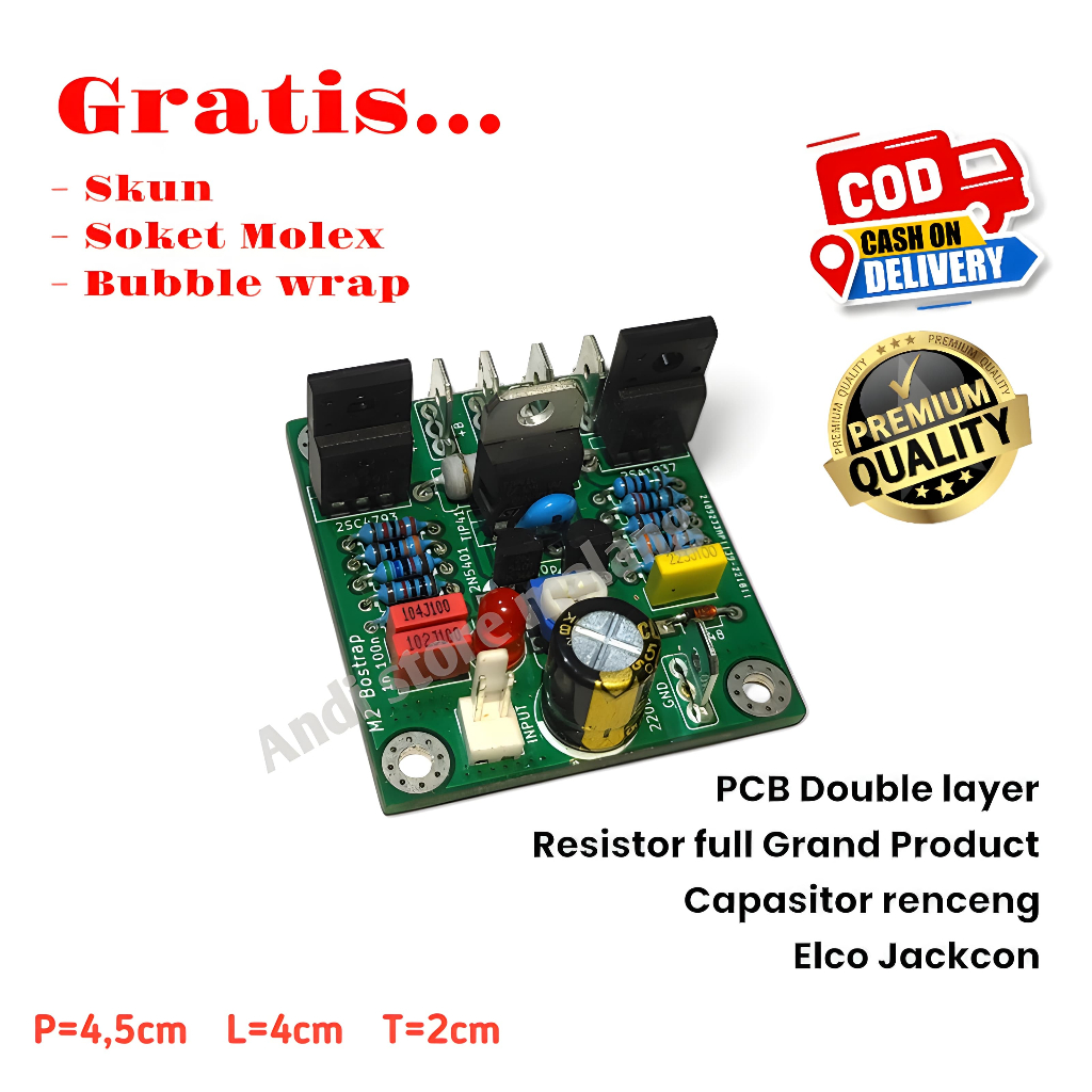 Kit Driver Power Amplifier M2 Bostrap