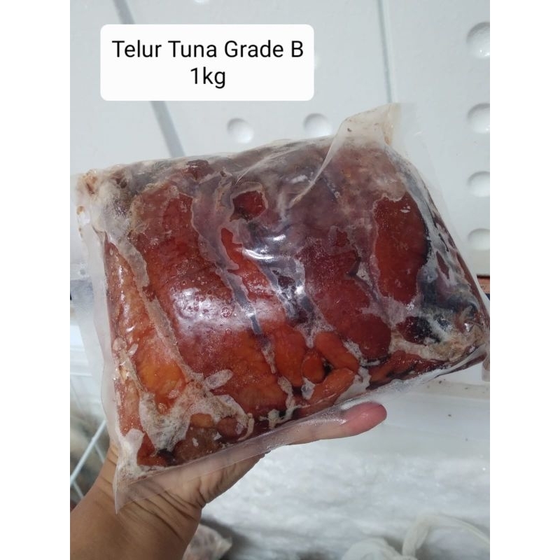 

telur tuna grade b