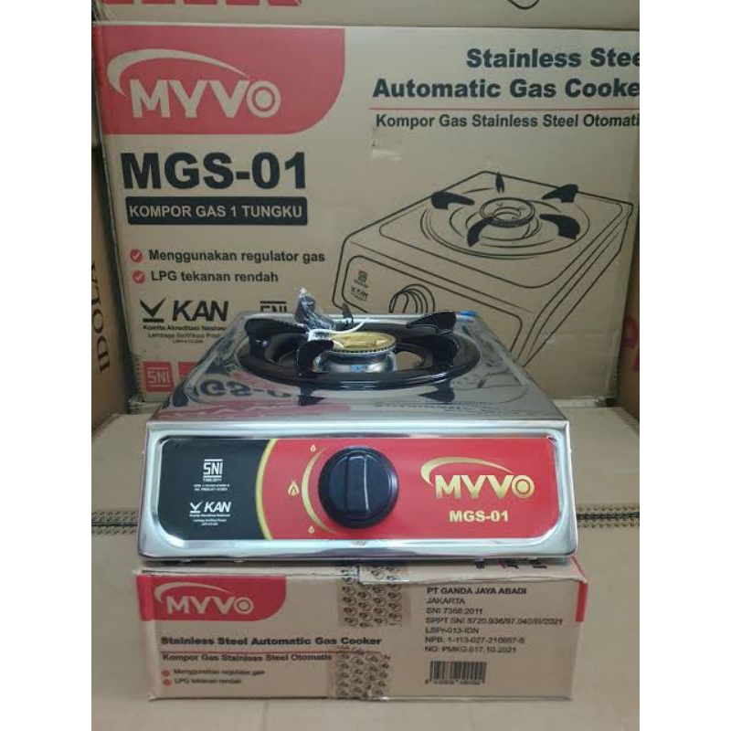 Kompor satu tungku/ Kompor gas tekanan/ MGS-01/ Kompor MYVO