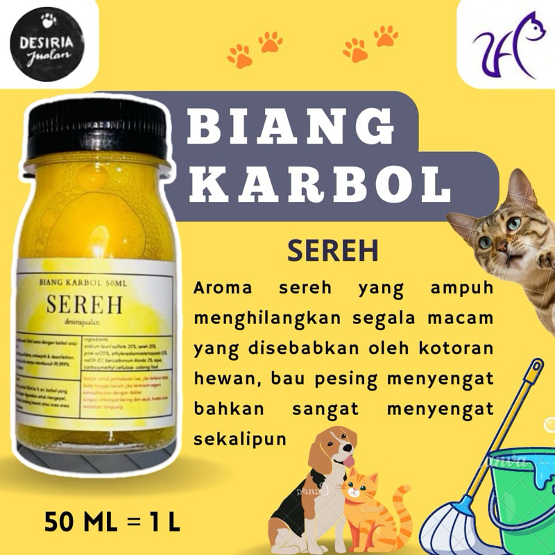 Biang Karbol Sereh 50ml