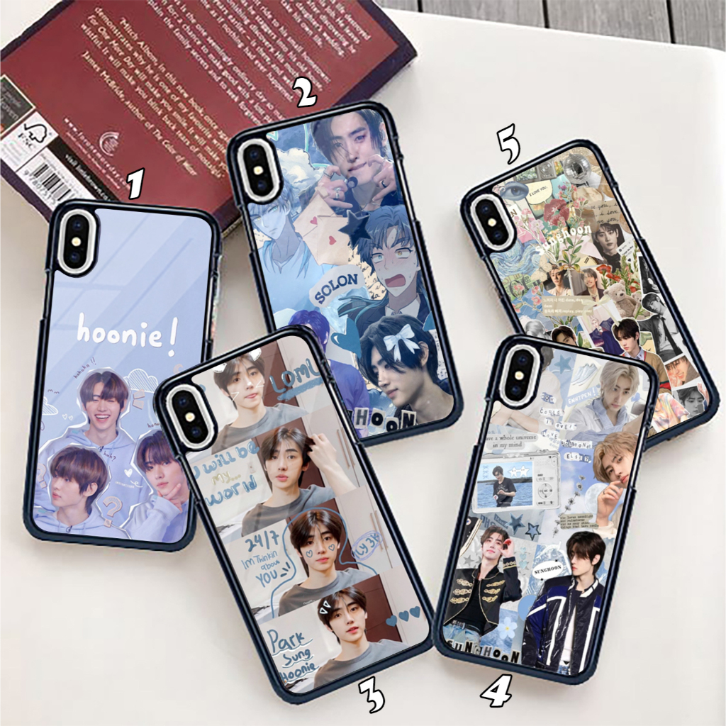 Case Glossy Motif Member ENHYPEN Hardcase 2D Glossy Ready For All Type hp