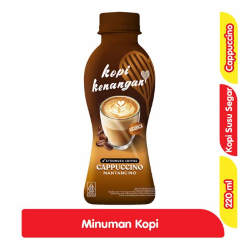 

Kopi Kenangan Hanya Untukmu Minuman Kopi Mantancino 220 ml ( 1 Dus )