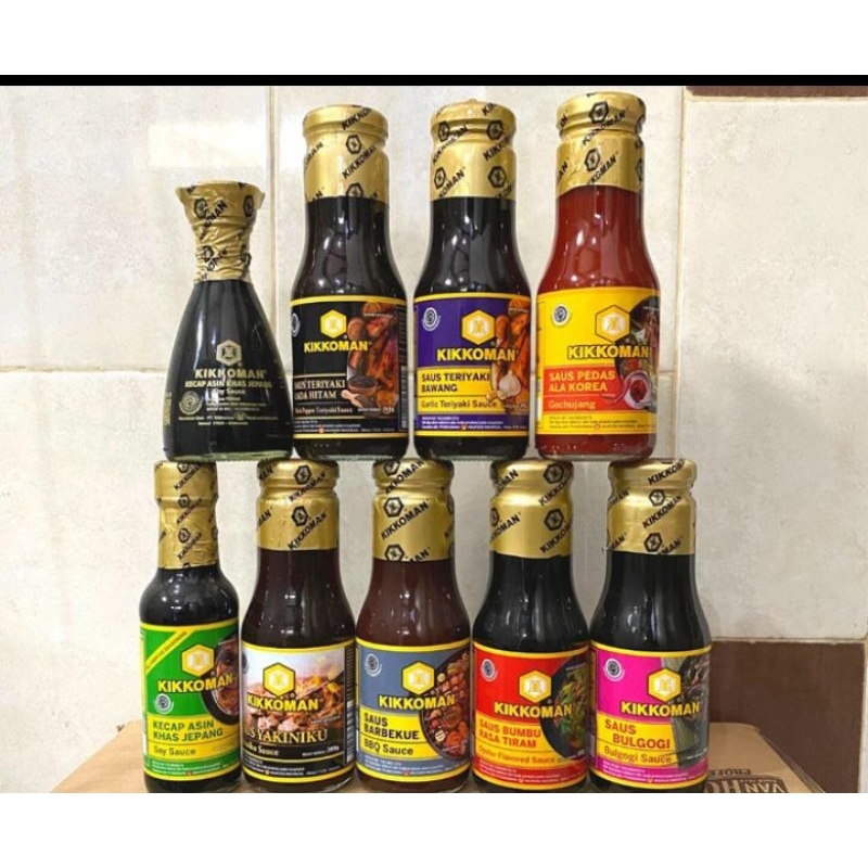 

Kikkoman sauce all variant 300 gr