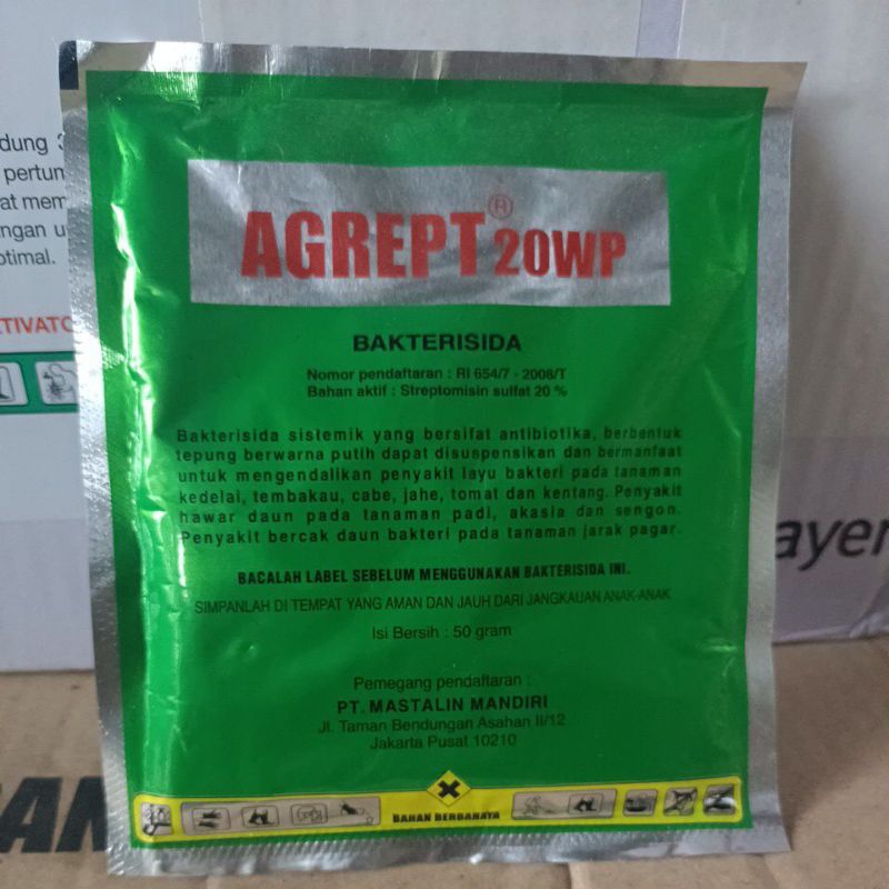 bakterisida agrept 20wp