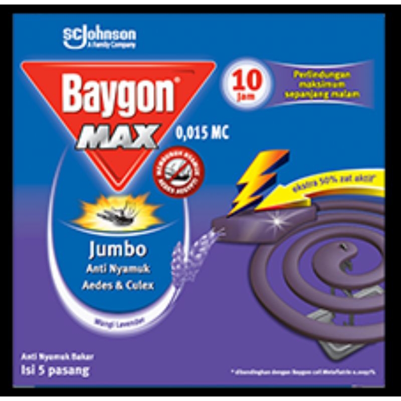 Baygon Bakar Lavender 1 Pcs