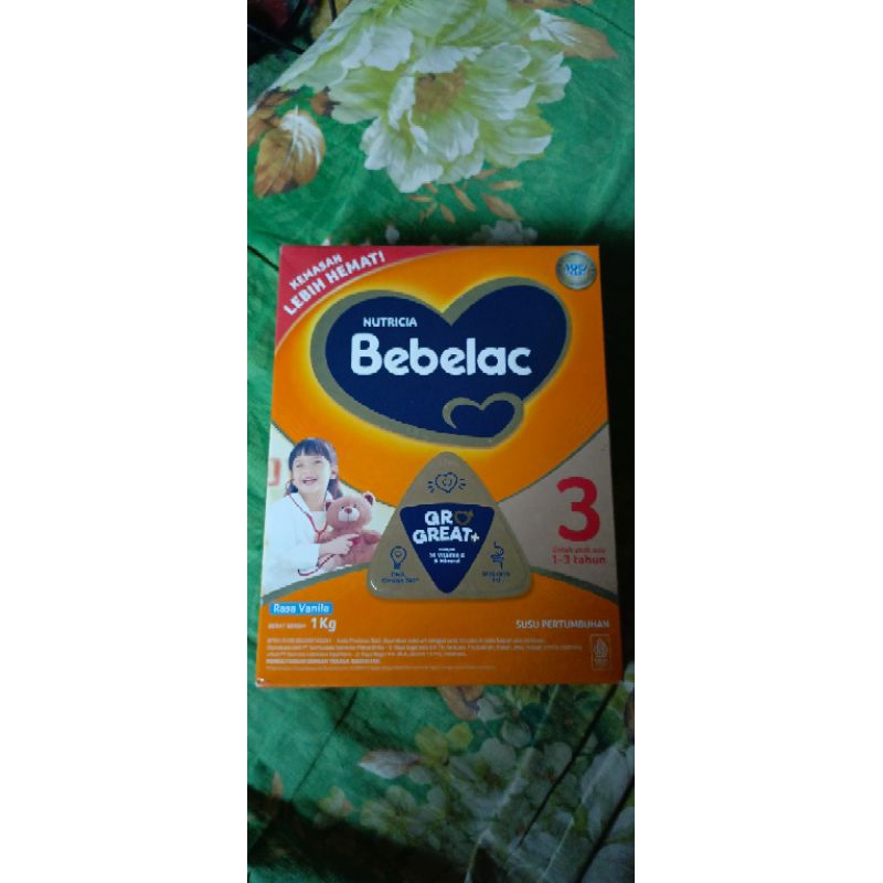 Susu Bebelac 1-3 tahun Vanila 1 kg