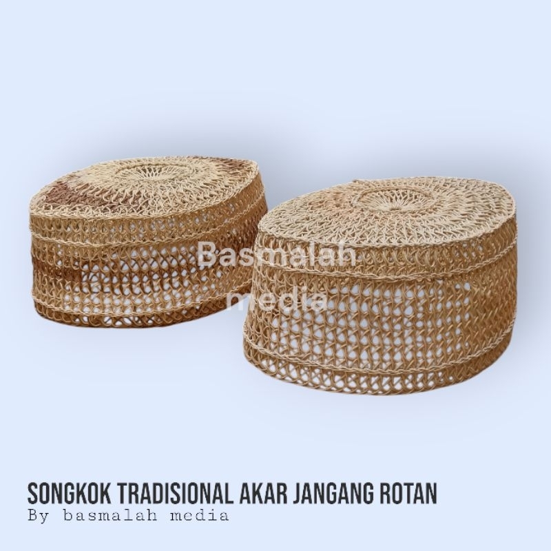 Songkok Anyaman Akar Jangang Rotan Premium Product