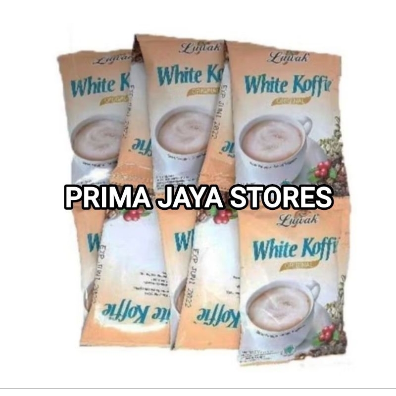 

Kopi Luwak White Coffee 1renceng Isi 10