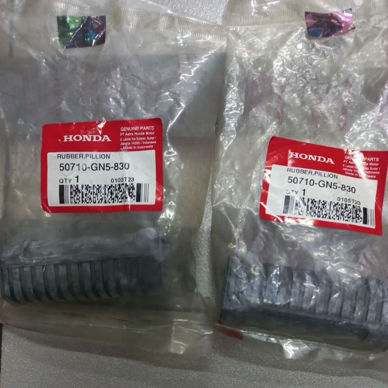 50710GN5830 – RUBBER PILLION, KARET FOOTSTEP BELAKANG, KARET PIJAKAN KAKI BELAKANG GRAND, KHARISMA, 