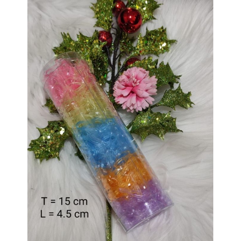 GETAH RAMBUT, KARET RAMBUT, KARET WARNA WARNI, KARET LUCU, KARET GETAH