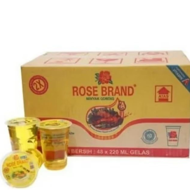 

1 Karton Minyak Cup Rose Brand