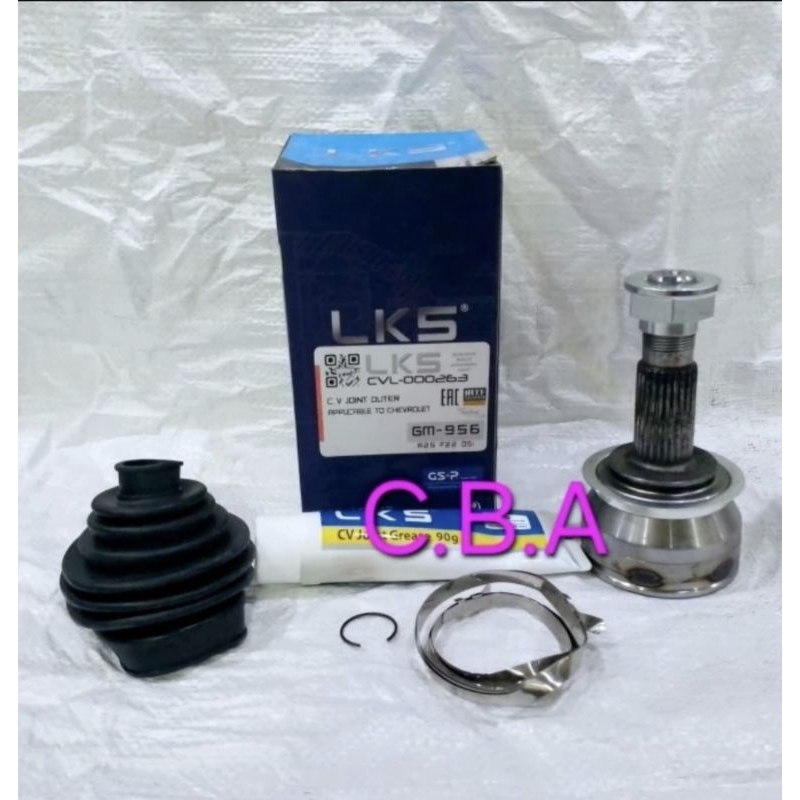 CV JOINT OUTER /AS RODA LUAR CHEVROLET SPIN MT MANUAL 2012 UP GM-956 LKS