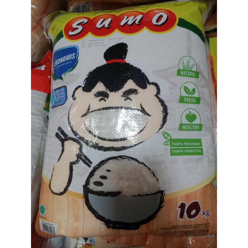 

beras Sumo hijau 10 kg free ongkir