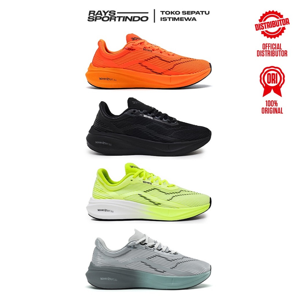 SEPATU RUNNING HEIDEN HERITAGE ULTRA STRYDE 3 WARNA