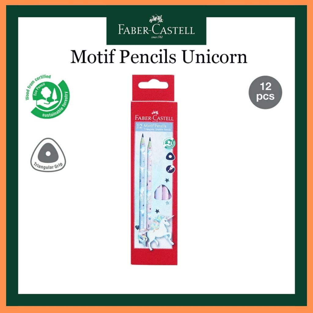 

FaberCastell Pensil 2B Motif Unicorn (Per PCS)