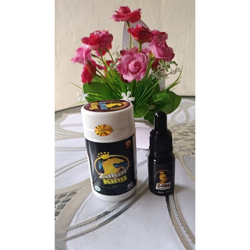 ZAKAR KING 100% ORGINAL ISI 120 KAPSUL+OLES