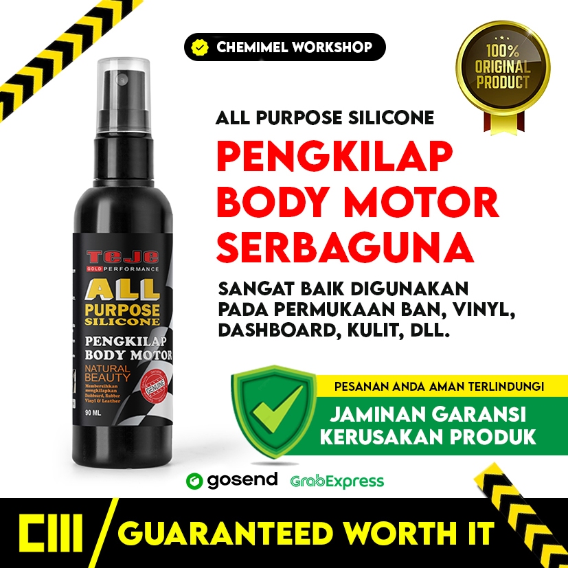 Pengkilap Body Motor Teje Kit Teje All Porpose Silicone Mobil Kilap Body Motor Mobil Perawatan Poles